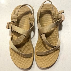 Chaco Sandals: Tan
